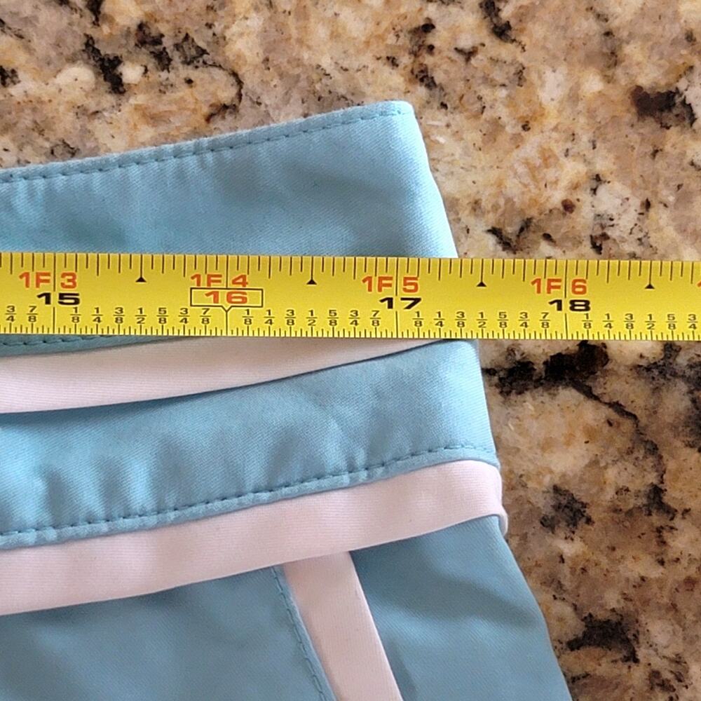 Athleta Tiff Blue Board Swim Shorts Women's Size: 10 Lightweight Summer Surf - Picture 9 of 13